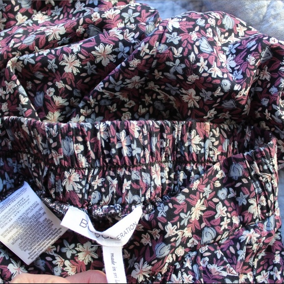 Bcbgeneration Floral Print Palazzo Pants XXS - Picture 4 of 8